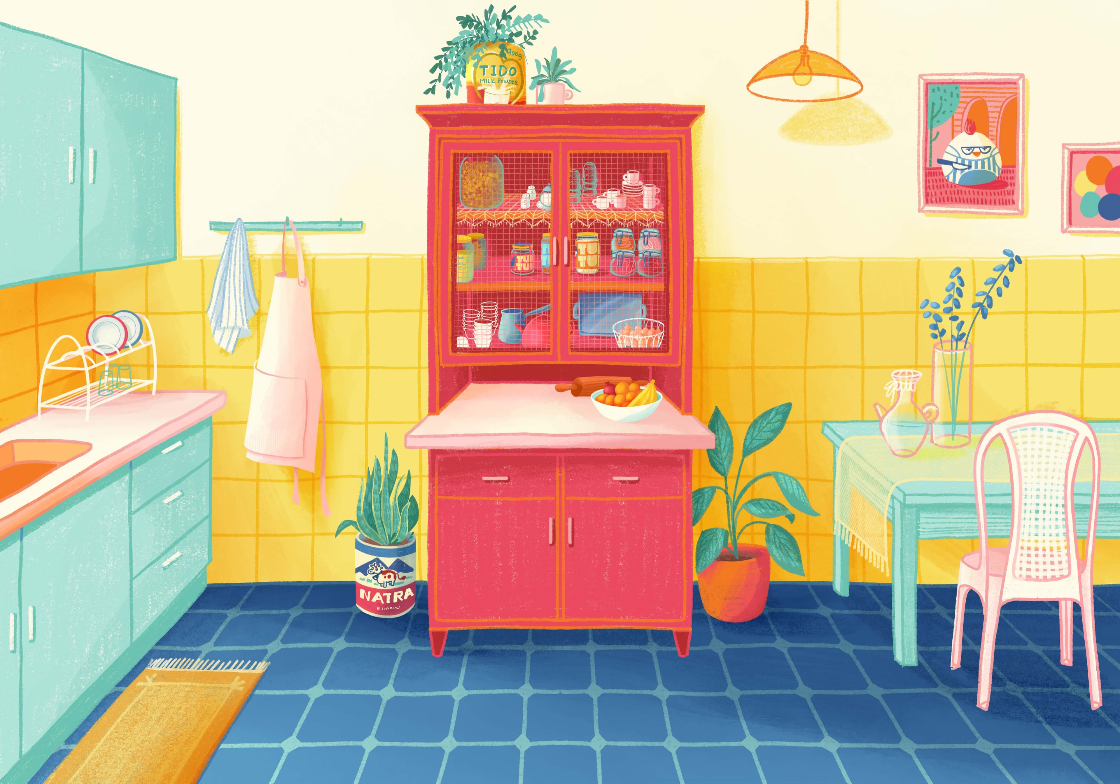 Closed pantry